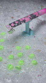 Load and play video in Gallery viewer, Bratz frost hanging hoop nail jewelry
